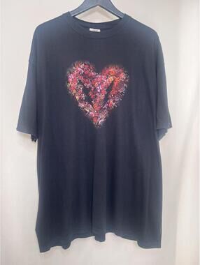NEW The Revivalists Floral Heart Graphic T-Shirt Women's 2XL